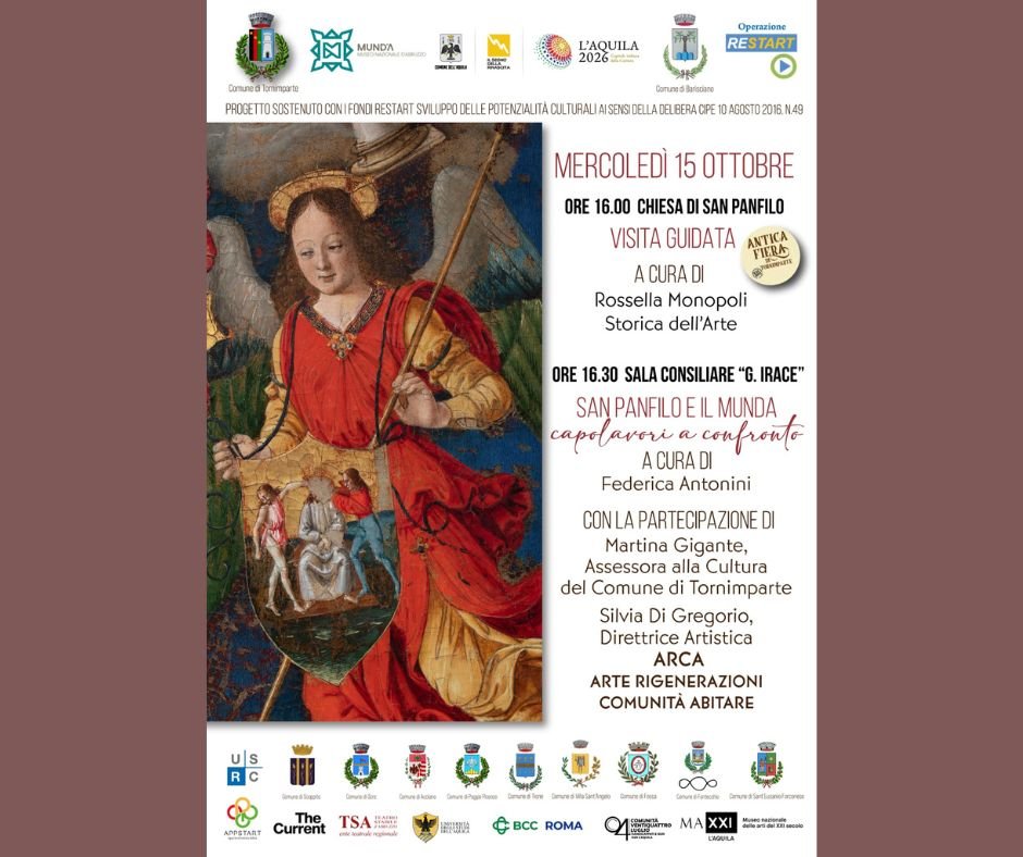 immagine per 15 ottobre 2025. San Panfilo e il MuNDA: capolavori a confronto