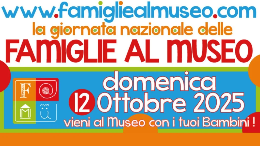 immagine per Locandina Famiglie al Museo 2025