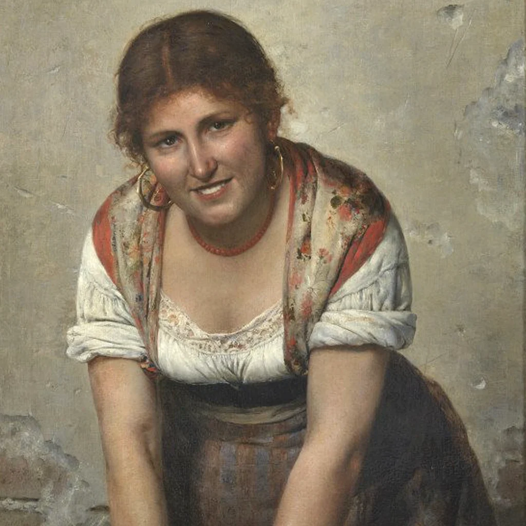immagine per La lavandaia