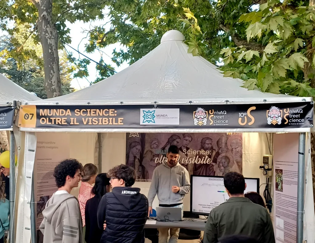 immagine per MuNDA Science: oltre il visibile. UnivAQ Street Science 2025