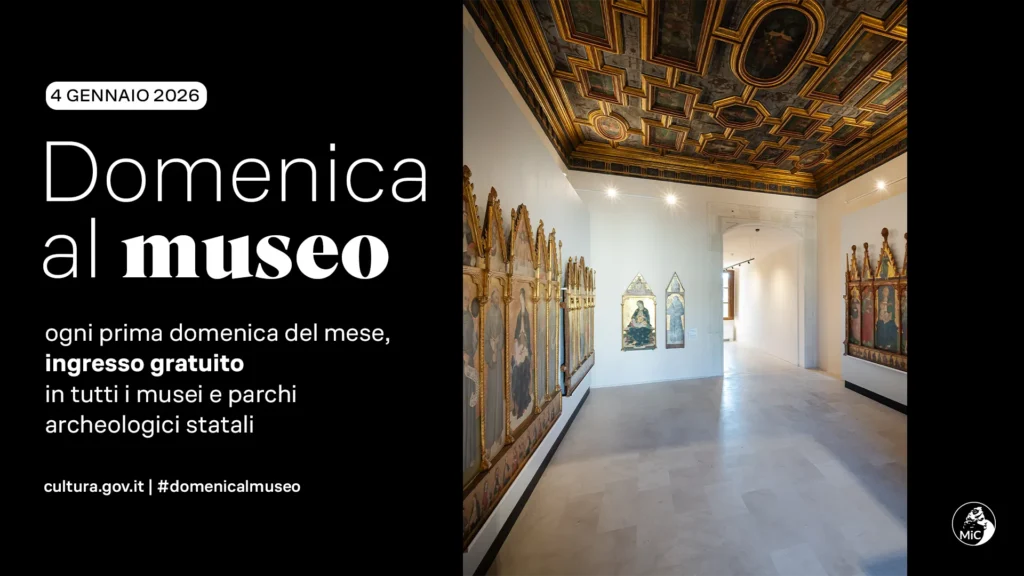immagine per #Domenica al museo, 4 gennaio 2026