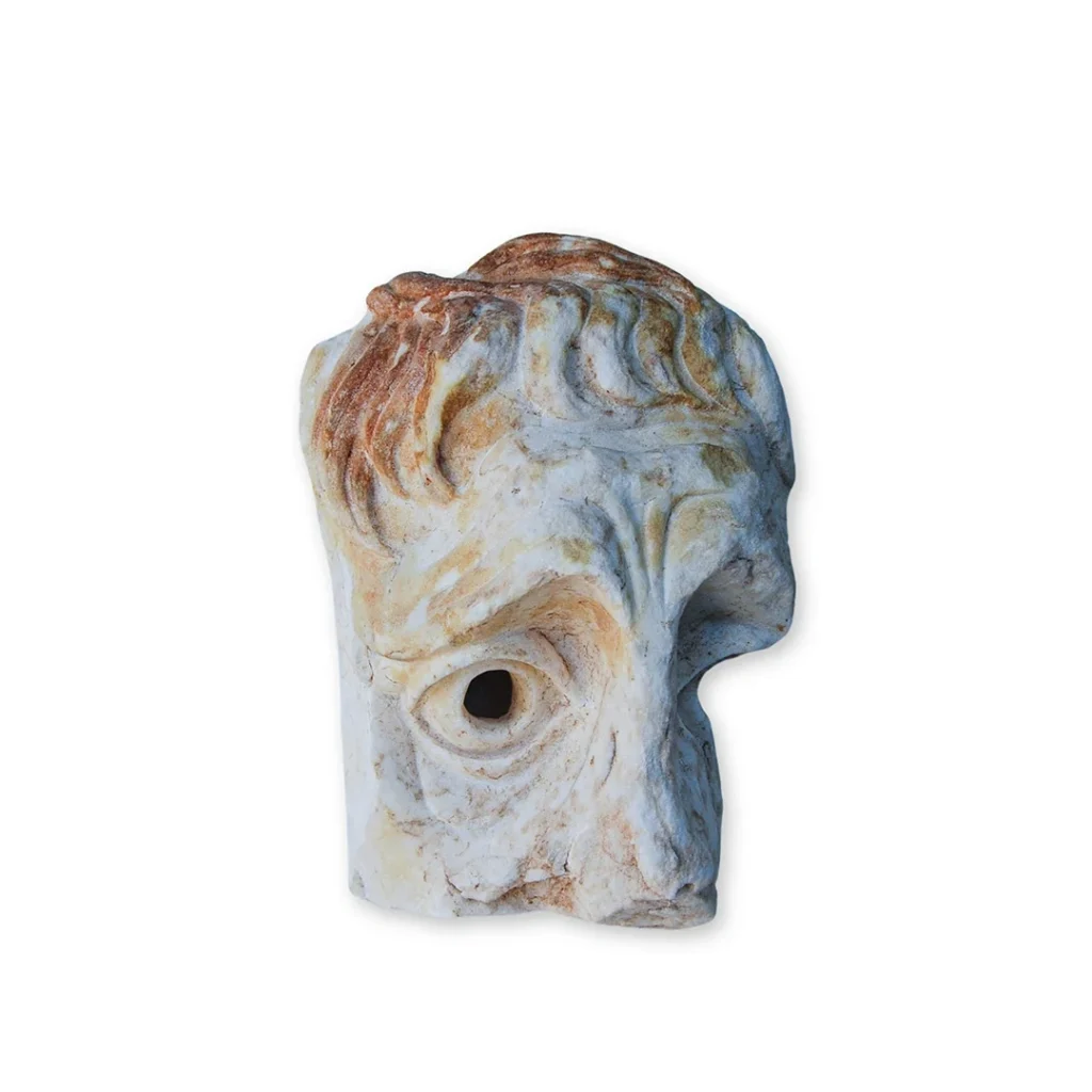 immagine per Frammento di maschera teatrale di personaggio tragico