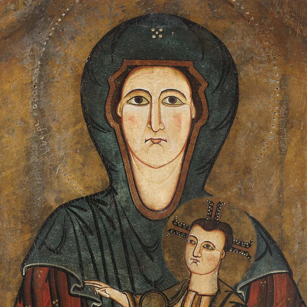 immagine per Madonna con Bambino in trono