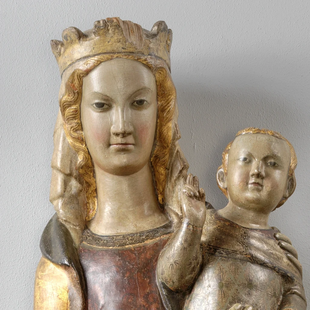 immagine per Madonna con Bambino in trono