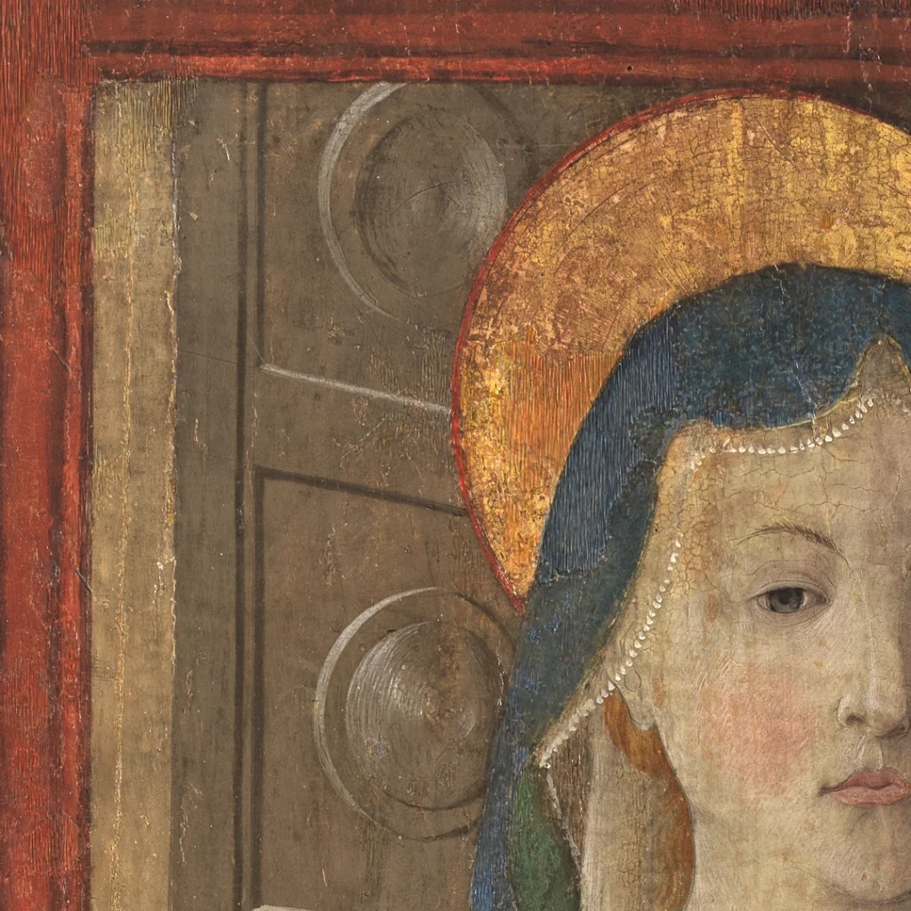 immagine per Madonna in trono in origine con Bambino