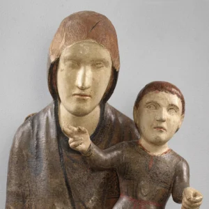 immagine per Madonna con Bambino in trono detta Madonna delle Concanelle