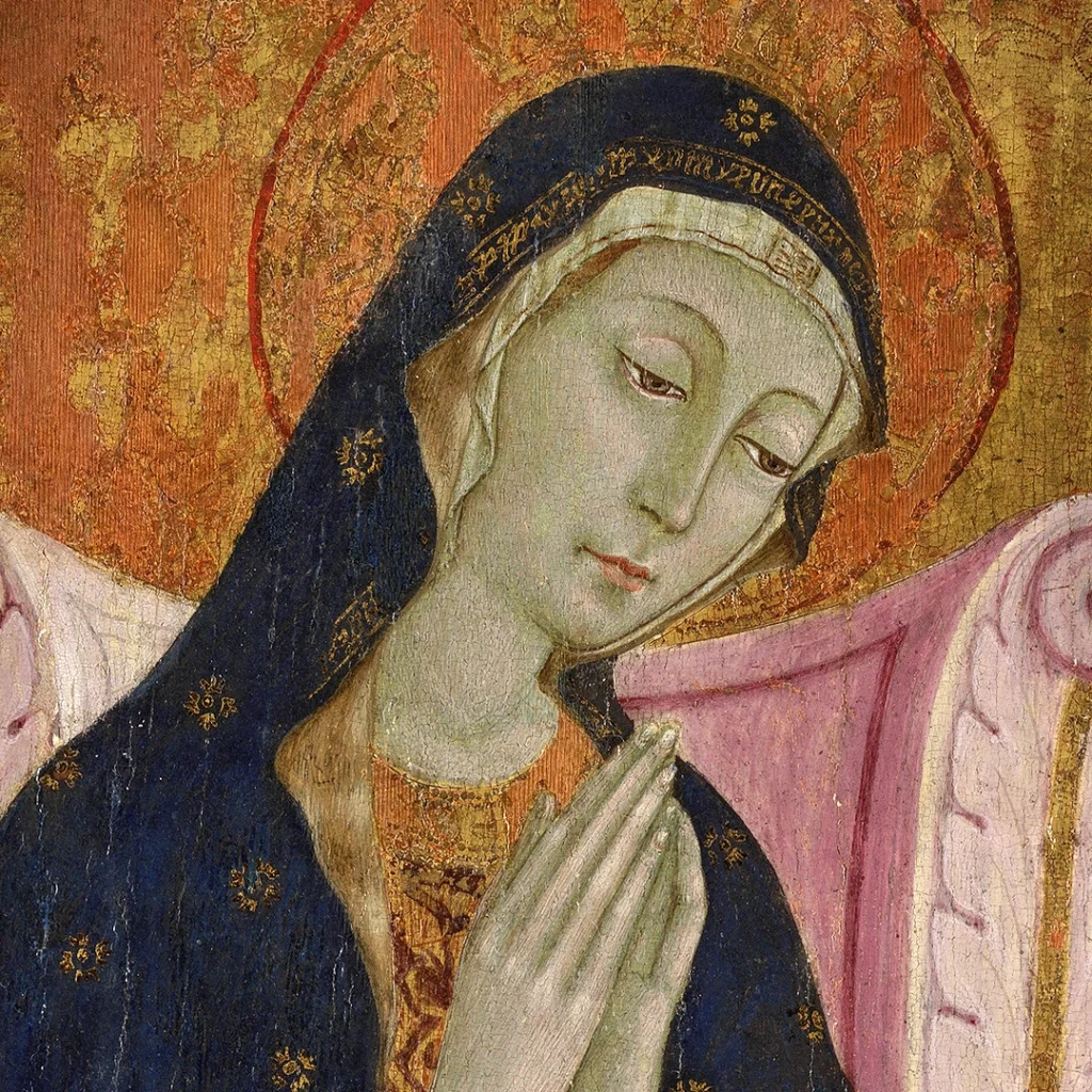 immagine per Madonna in adorazione del Bambino