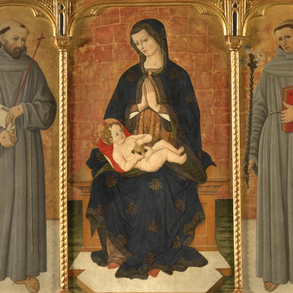 immagine per Madonna con Bambino in trono e santi