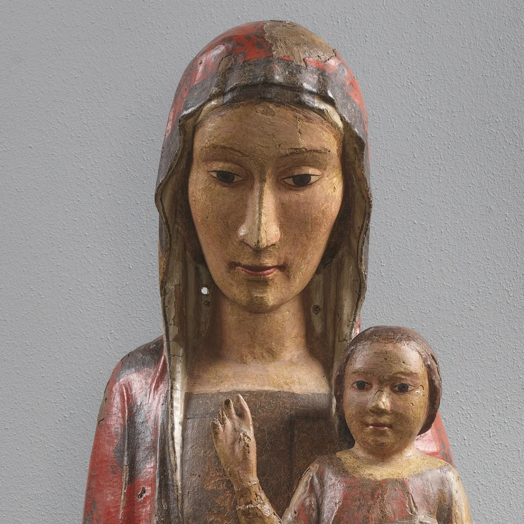 immagine per Madonna con Bambino in trono