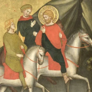 immagine per Antioco e Acacio conducono Eustachio da Traiano