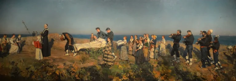 Immagine per Francesco Paolo Michetti i morticelli 1880