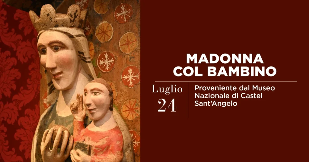 immagine per L’Aquila Museo Nazionale d’Abruzzo 24 luglio 2025 Madonna col Bambino