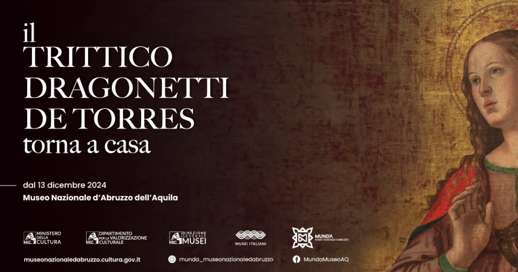 immagine per Il Trittico Dragonetti De Torres torna a casa