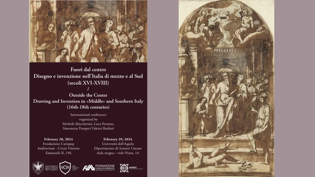 immagine per Fuori dal centro. Disegno e invenzione nell’Italia di mezzo e al Sud (secoli XVI-XVIII), card