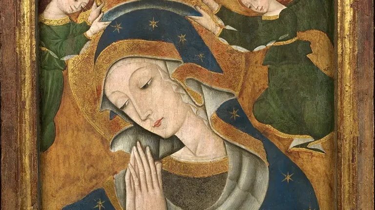 immagine per I giovedì del restauro. Il restauro della Madonna in trono di Andrea Delitio e della Madonna adorante il Bambino di Matteo da Campli