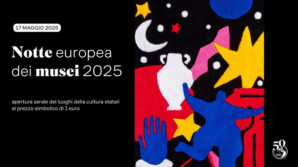 immagine per Notte Europea dei Musei 2025