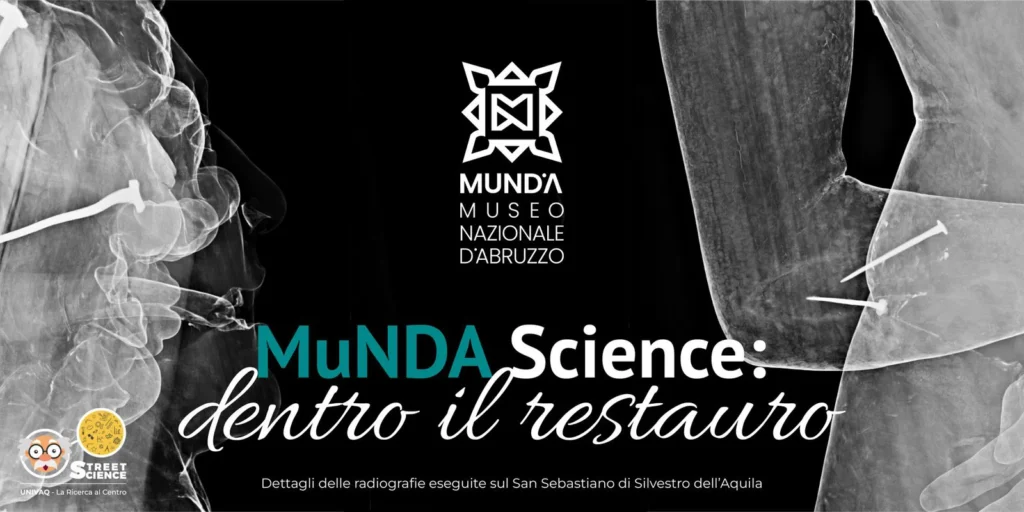 immagine per UnivAQ Street Science: la Ricerca al Centro MuNDA Science: dentro il restauro