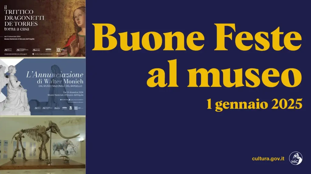 Immagine per Buone Feste al museo
