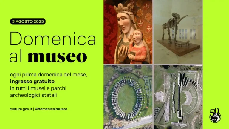 Immagine per #Domenica al museo 3-agosto