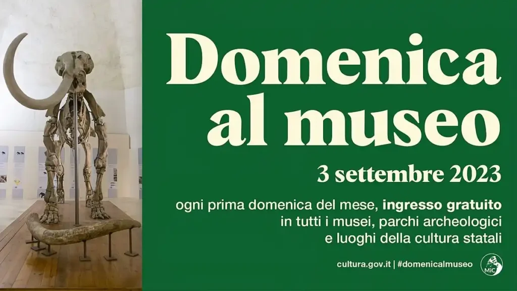 Immagine per Domenica al museo 3 settembre 2023