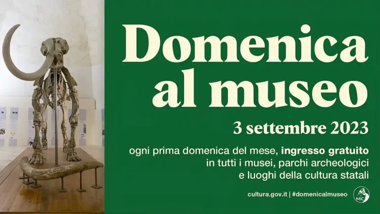 Immagine per Domenica al museo 3 settembre 2023