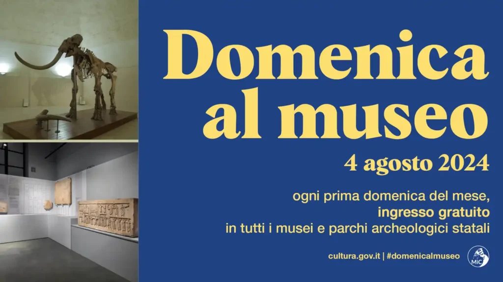 Immagine per #Domenica al museo 4-agosto