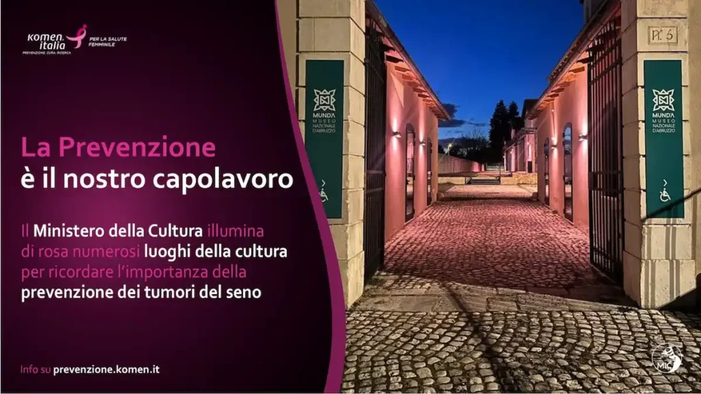 Immagine per Il Ministero della Cultura e Susan G. Komen ottobre 2024