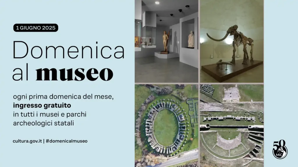 Immagine per domenica al museo-1°-giugno 2025