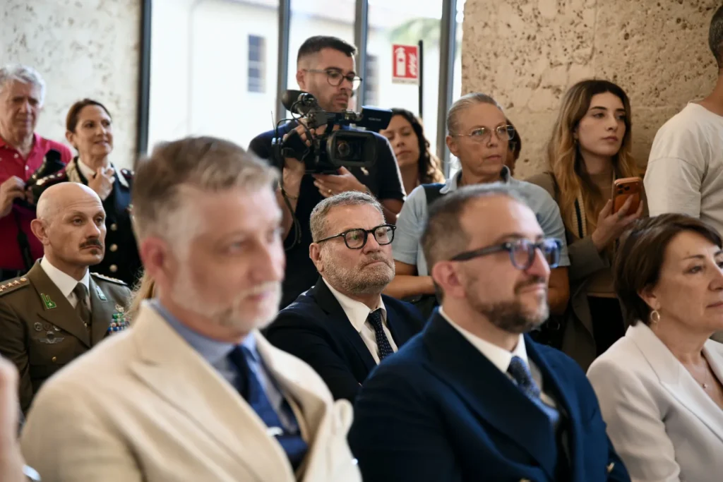 immagine per Cerimonia di acquisizione dell'Ecce Homo, 8 giugno 2026. Sono intervenuti il Sindaco Biondi, il Presidente della Regione Abruzzo Marsilio, la Direttrice del MuNDA Zalabra, il Direttore dell’ICR Oliva e il Ministro Giuli.