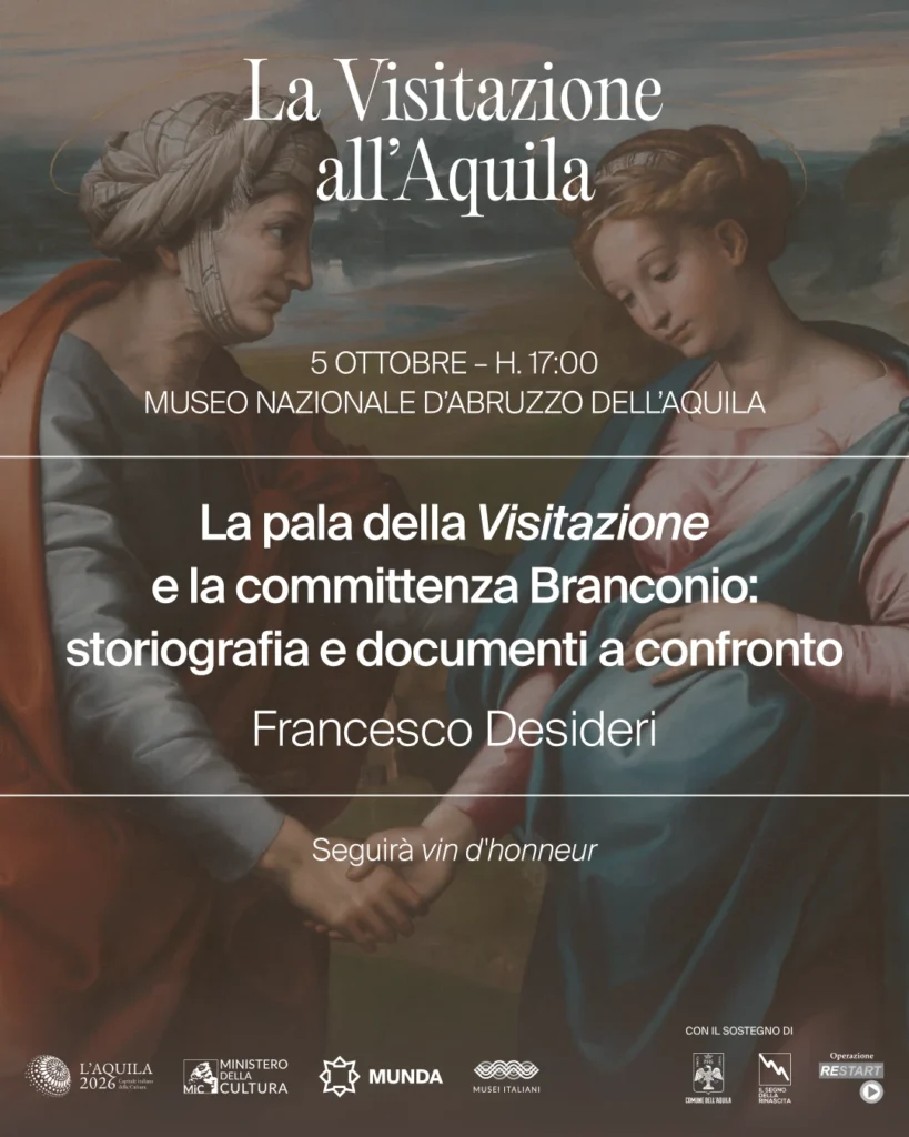 immagine per la locandina dellaConferenza a cura di Francesco Desideri