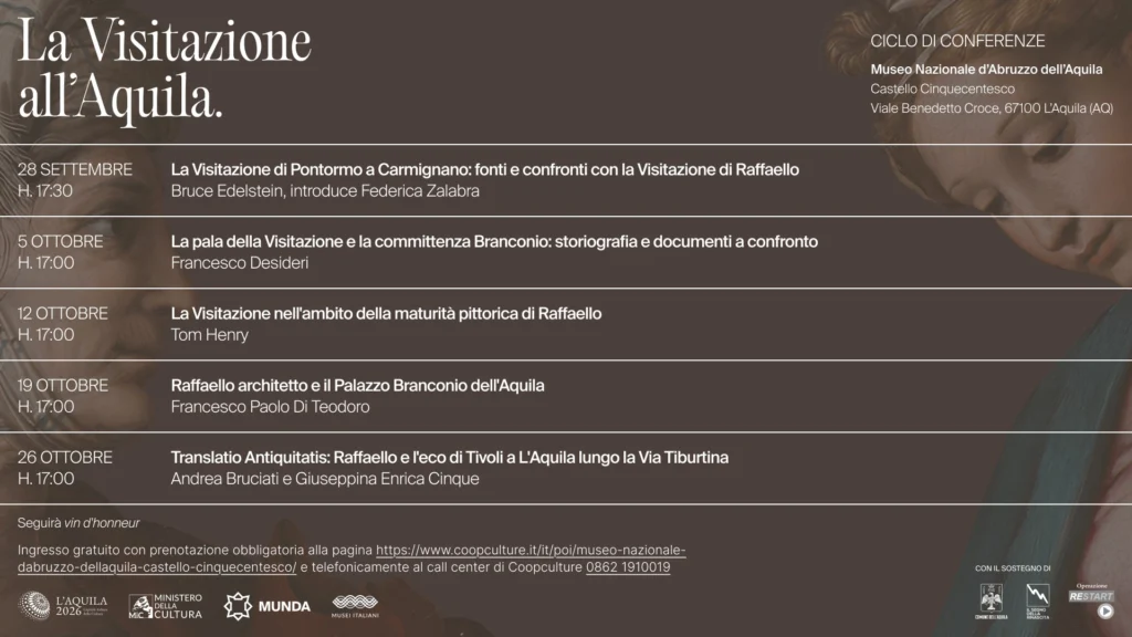 immagine per Ciclo di conferenze “La Visitazione all’Aquila”