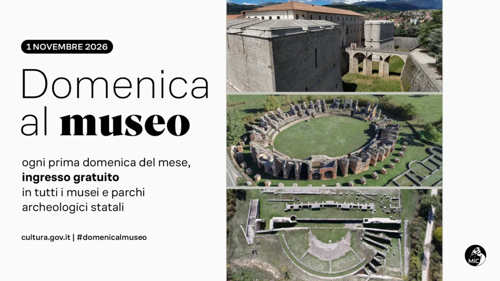 immagine per #Domenica al museo, 1 novembre 2026, card